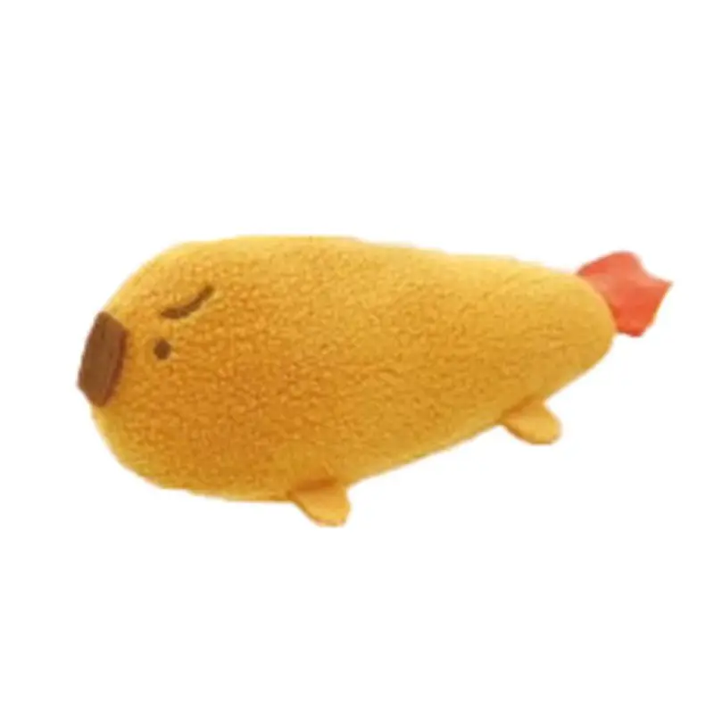 Japan Ulcap Gashapon Capsule Toy Think Own Yes Lobster  Fried Shrimp Plush Pendants Pendant