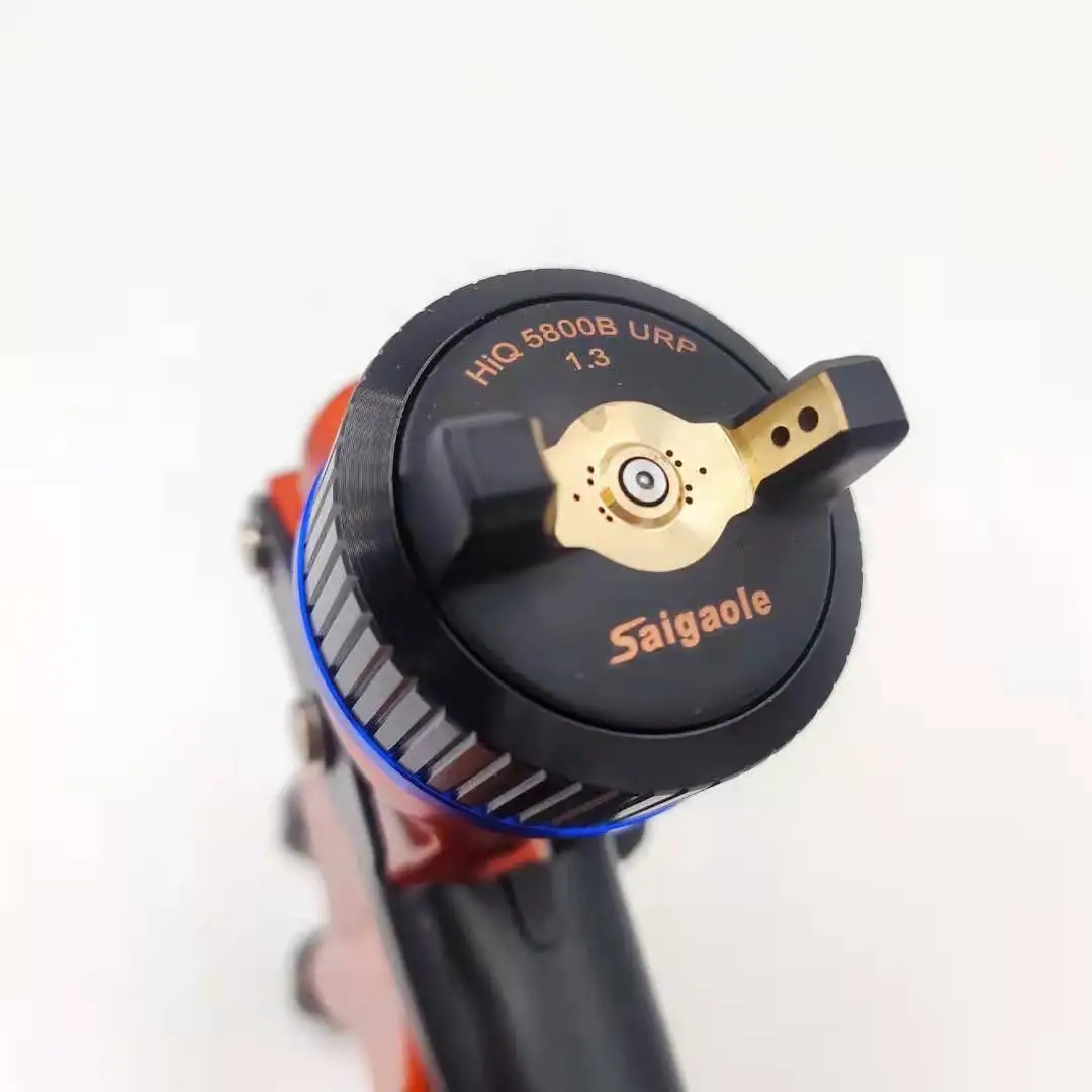 Pneumatic paint gun Saigaole5800 upper pot car topcoat spray gun high atomization paint sheet metal spraying tool