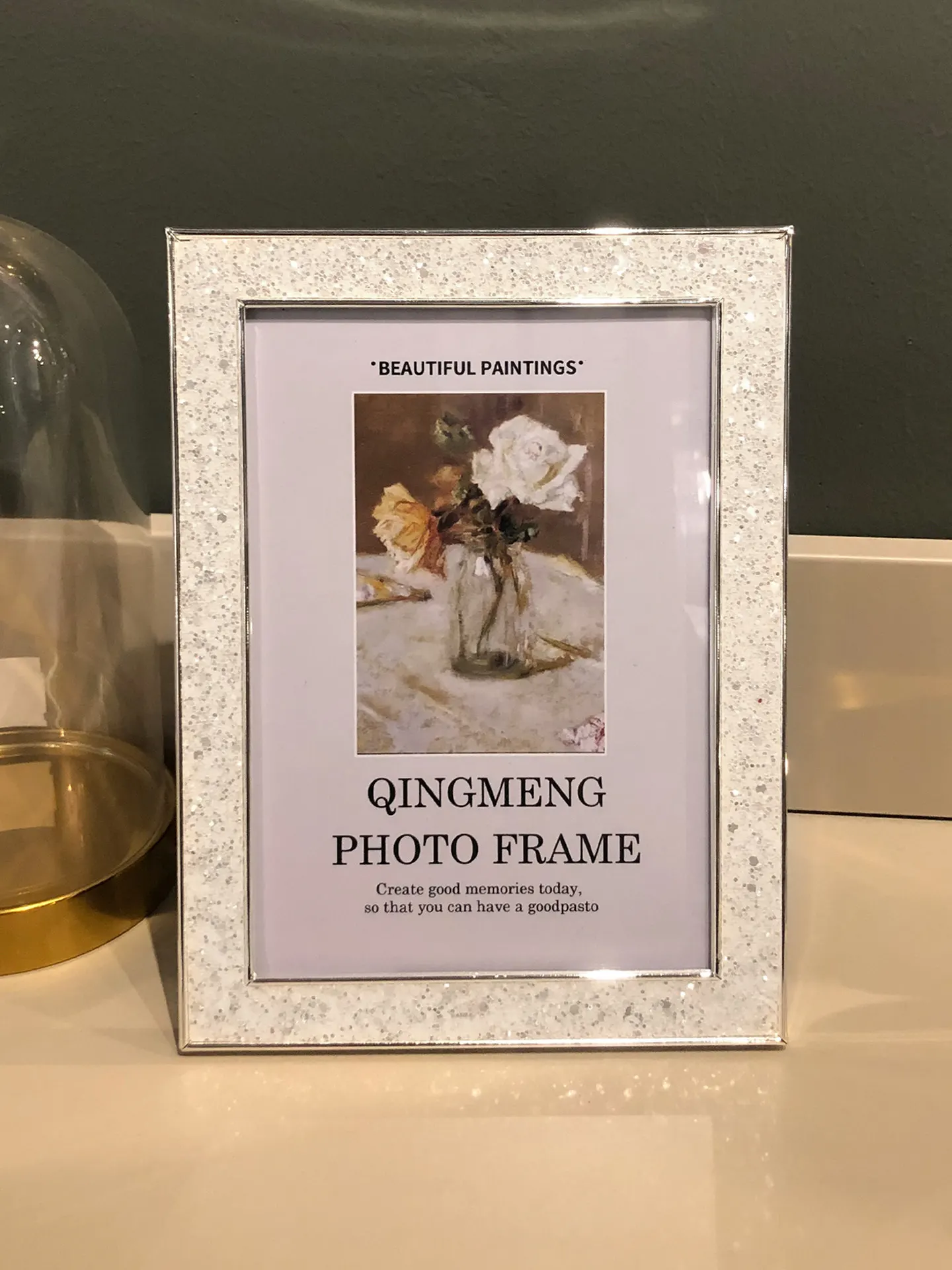 

6/7/8/10 дюймов металлическая легкая роскошная подставка для спальни в европейском стиле, семейный портрет, свадебная фоторамка, высококачественное ощущение А4