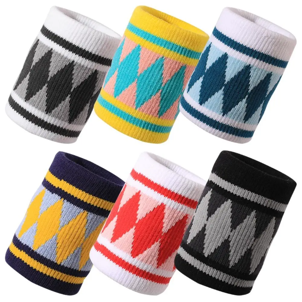 Thickened Badminton Wristband Volleyball Wrist Wrap Sports Wristbands Cotton Running Wrist Protection Fitness Athletic