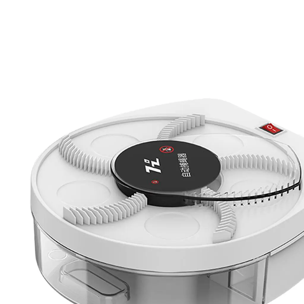 مصيدة حشرات صاعق الذباب الكهربائية الدوارة الأوتوماتيكية