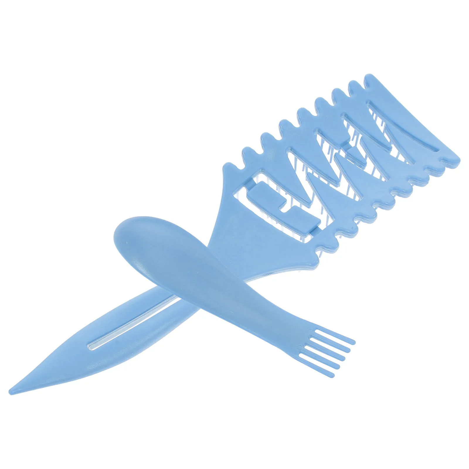 

NULYLU 2pcs Styling Comb Wide Tooth Hair for Men Women Curly Hair Paint Tube Squeezer Parting Tool