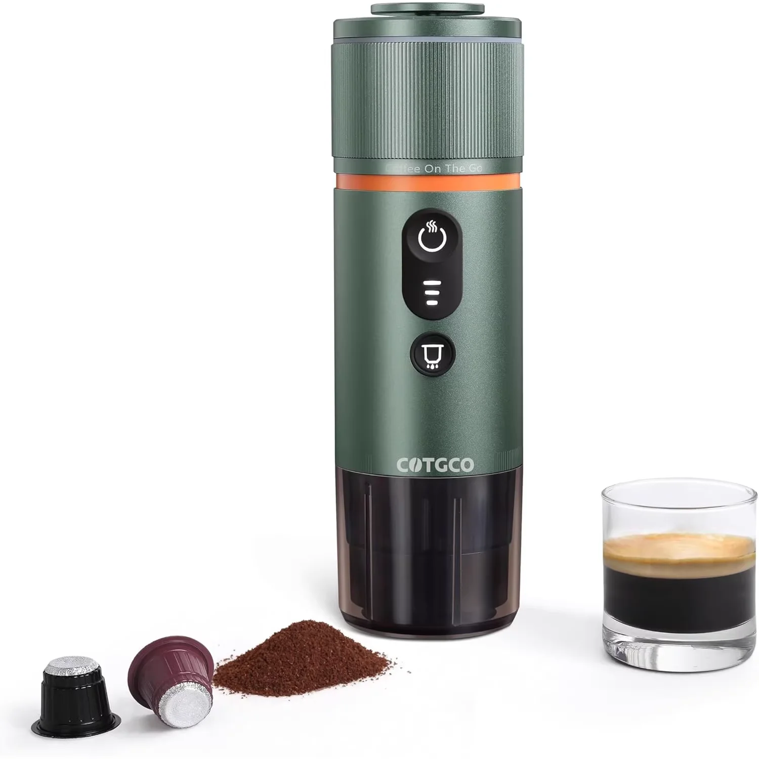 Portable Espresso Coffee Machine: 12V Electric Travel Expres