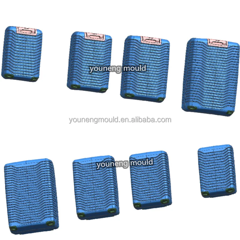 China Taizhou Quality Taizhou Mold Factory Customized Quality ABS PC Luggage Trolley Case Plastic Mould