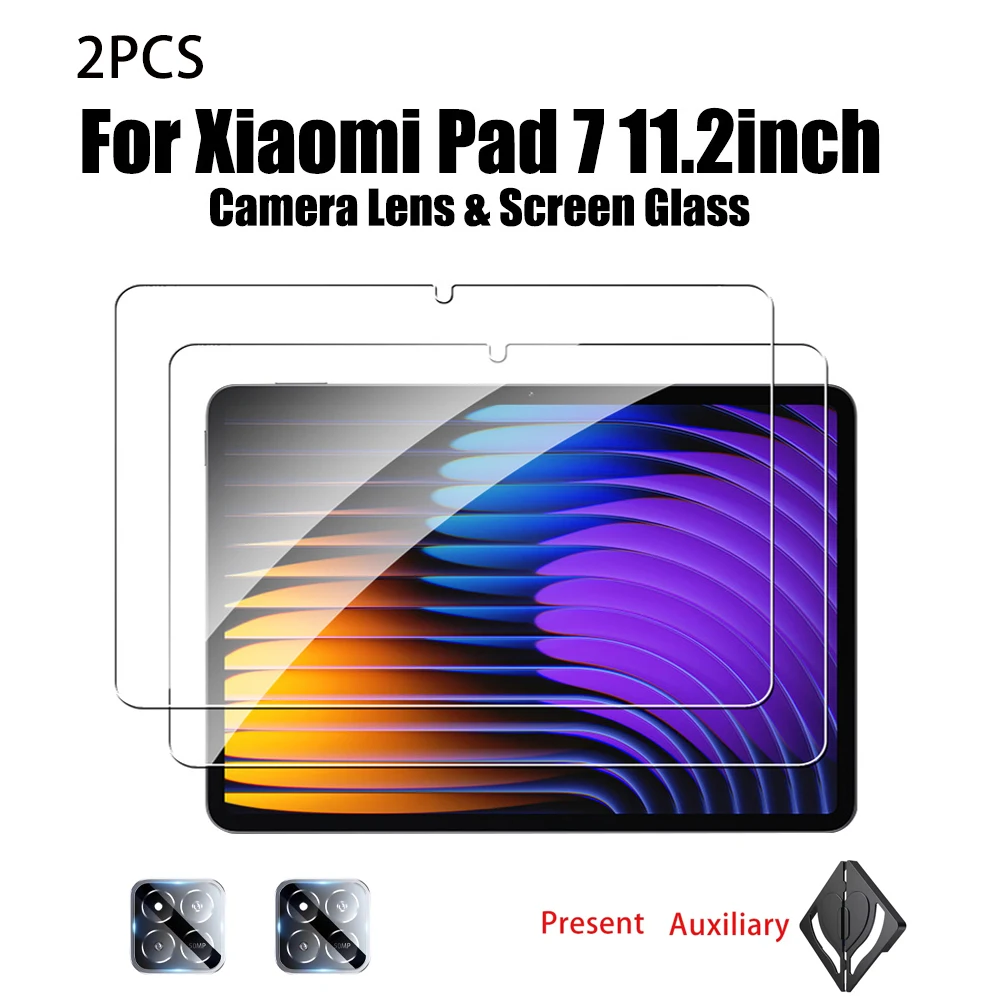 2pcs Tempered Glass Screen Protector for Xiaomi Pad 7 Pro 11.2 6 6s Pro 12.4 Mi Pad 7 Pro 6 6s Protective Glass