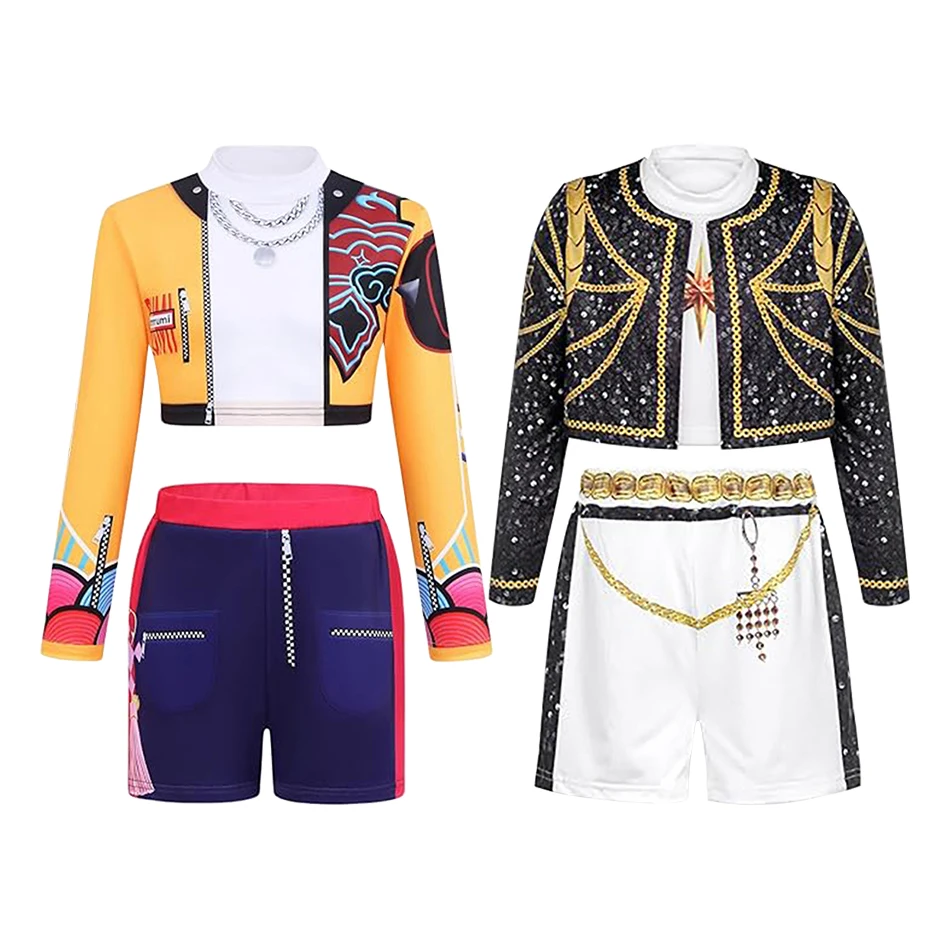 3 قطعة مجموعات عيد الميلاد البوب الاطفال كرنفال الكرة هنتر فستان بنات حفلة عيد ميلاد كعكة شيطان تأثيري الملابس أزياء الهالوين #1