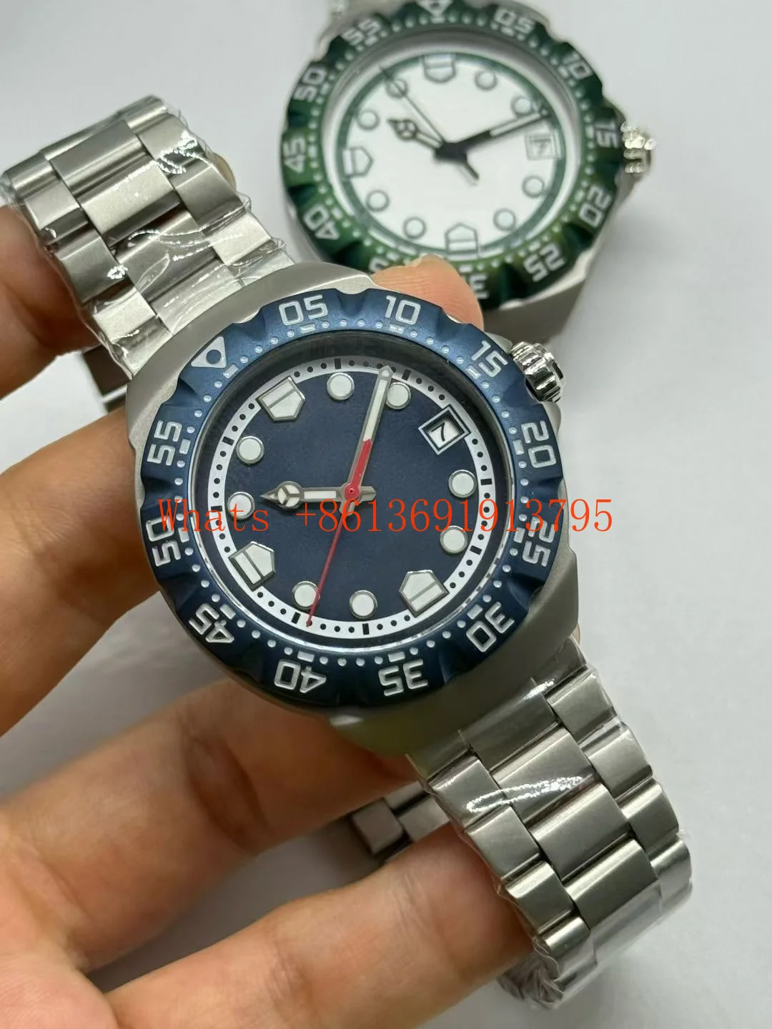 Luxe merk Super Clone 904L roestvrijstalen automatisch mechanisch sport herenhorloge Roestvrijstalen horloge met volledige kalender