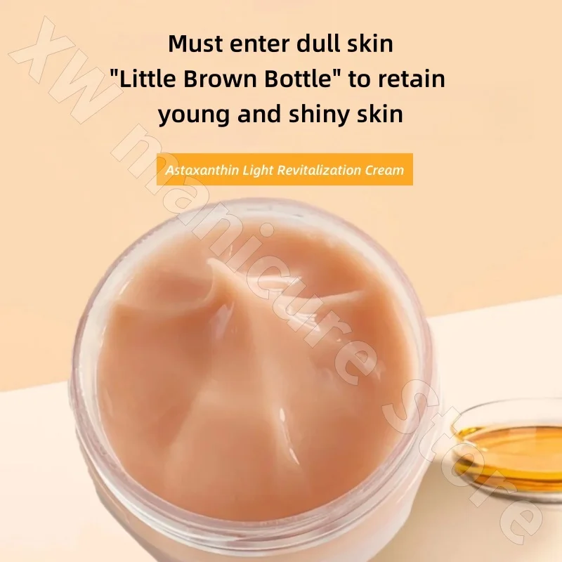 Astaxanthin Cream 100g Refreshing Moisturizing Antioxidant Brightening Skin Tone and Improve Dullness and Staying Up Late Skin