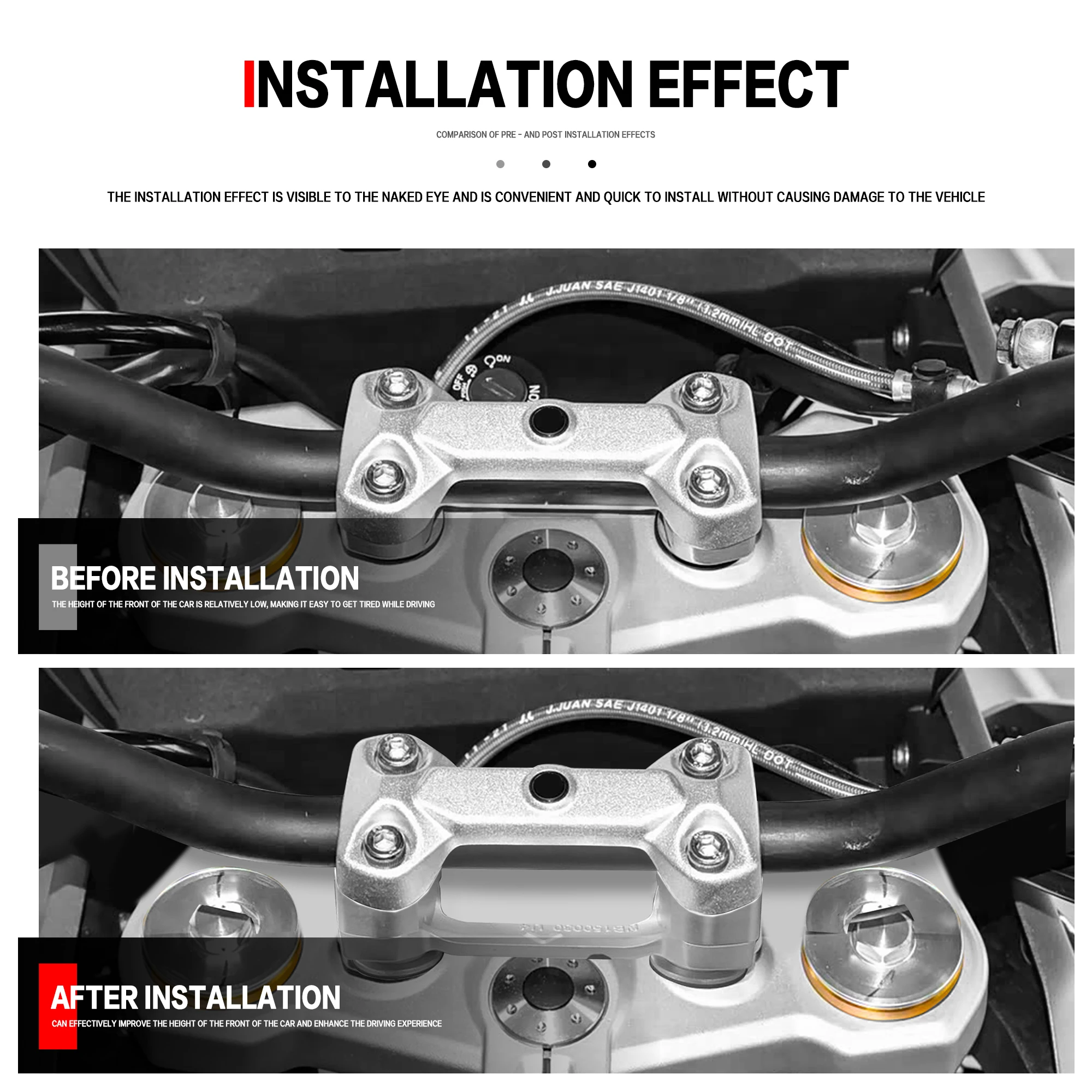 ل BMW G310GS G310R G310 G 310 GS/R 2016-2023 دراجة نارية CNC مقود Raiser تمديد جبل المشبك محول المقود الناهض