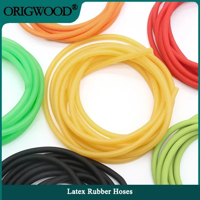 

1/3M Nature Latex Rubber Hoses High Resilient Surgical Medical Tube Elastic Slingshot Catapult 1.6 2 3 4 5 6 7 9 10 12 14 17mm