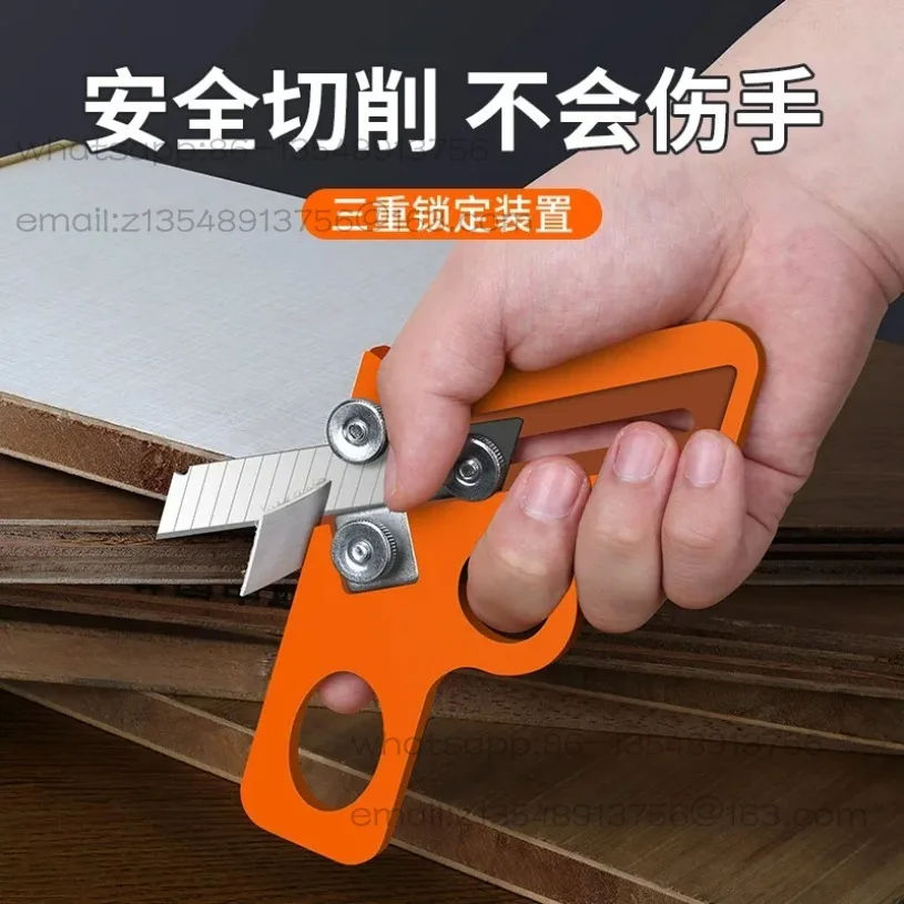 Edge banding trimming knife woodworking manual rounded corners arc chamfering artifact factory direct sales