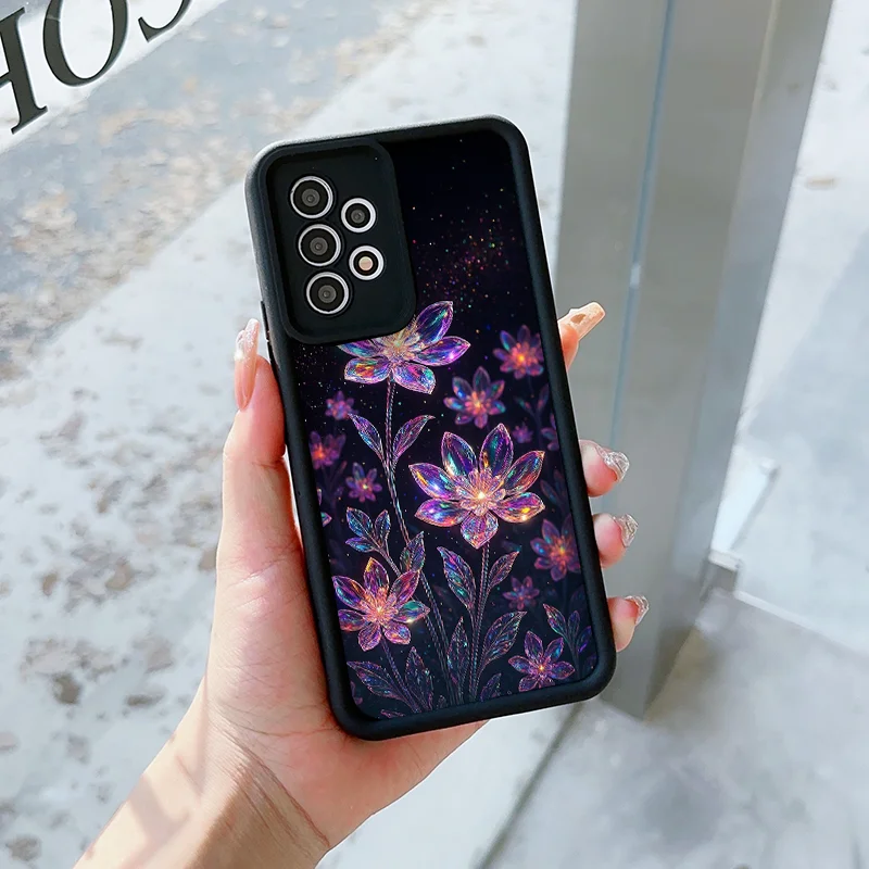 حافظة هاتف أنيقة مطبوعة على شكل زهرة اللوتس لهاتف Xiaomi 17 PRO MAX 15T Pro 15 Ultra 14 T 13 12 T 11 Lite 5G غطاء ناعم من الزهور Fundas