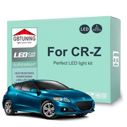 Cars Accessories For Honda CR-Z CRZ 2010 2011 2012 2013 2014 2015 2016 Canbus Dome License Plate LED Interior Light Bulb Kit
