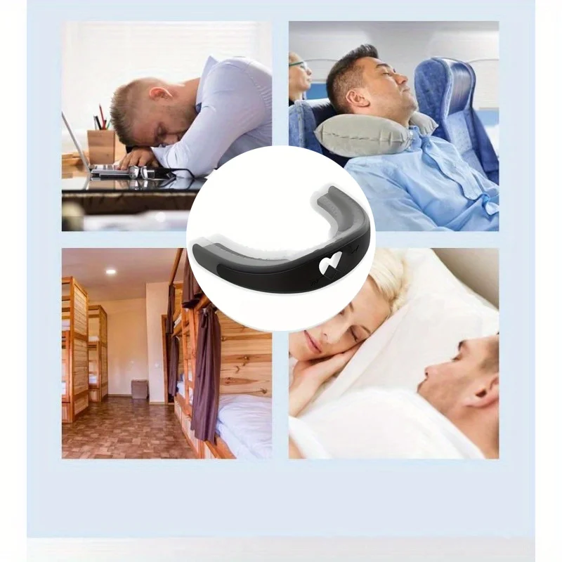 2pcs Anti-Snoring Mouthpiece, Comfortable Sleep Aid For Men And Women, With  Case