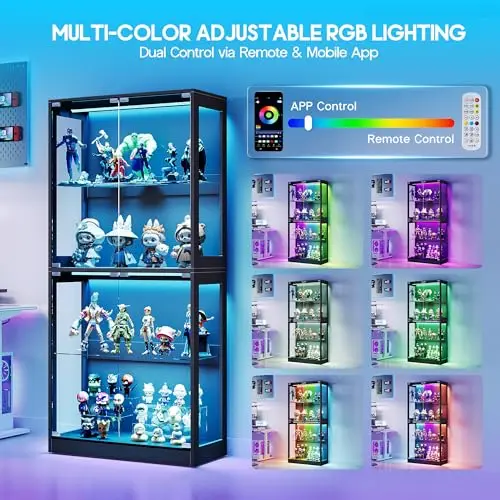 Thumbnail 3 - #12 Low Price Glass Display Cabinets Deals