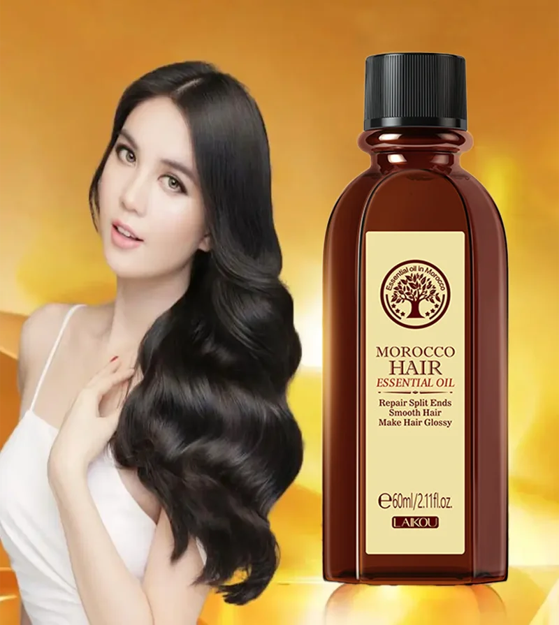 모발 관리 에센셜 오일 캡슐, 모로코 너트 오일, 보습, 안티 프리즈, 부드러운 헤어 케어 컨디셔너, 30 캡슐