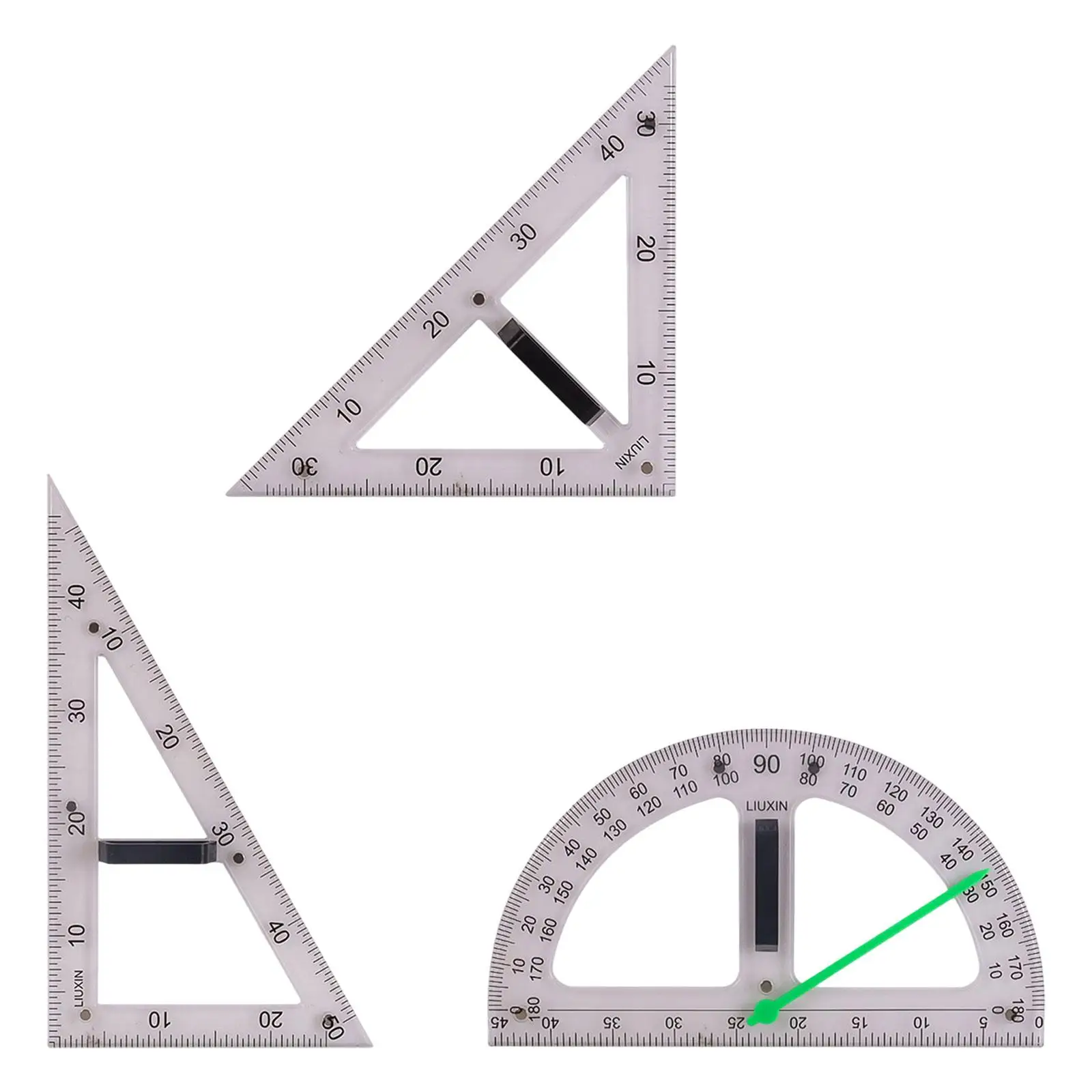 Large Math Geometry Ruler Math Teaching Aid for White Board Black Board