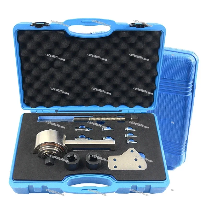 

Universal Engine Torque Multiplier Kit: Auto Repair Tool Set for Crankshaft Belt Removal and Timing Assembly