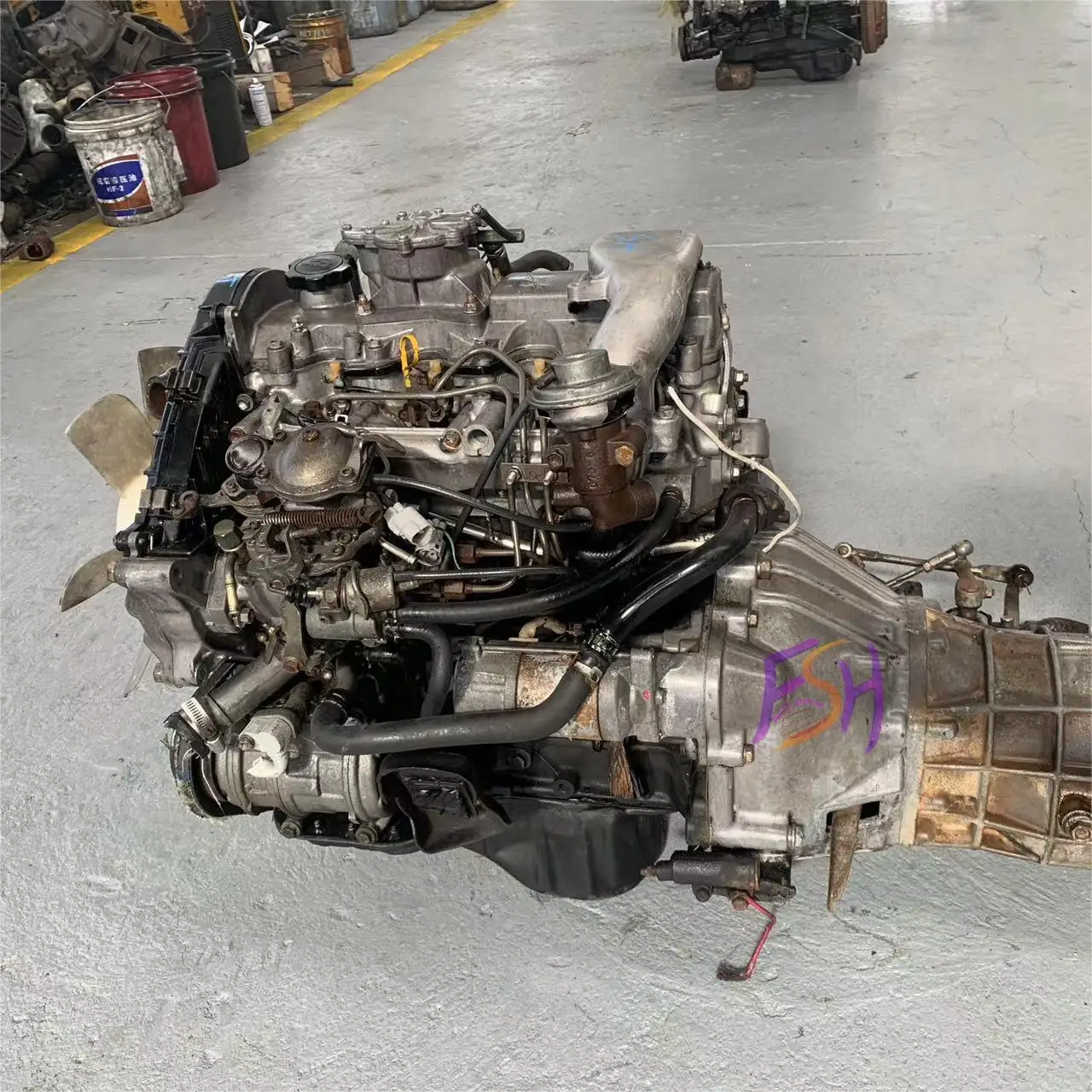 Factory Wholesale Second-Hand Toyota Engine 3CT 4 Cylinder Gasoline Used For Cars