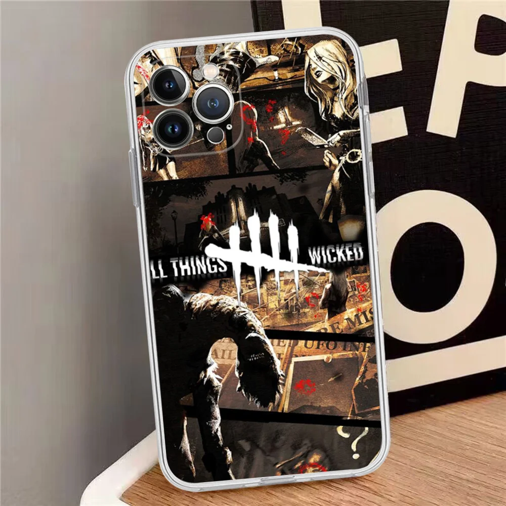 D-Deads By Game D-DaylightS Phone Case Silicone Soft For Iphone 15 14 13 12 11 Pro Mini XS MAX 8 7 6 Plus X XS XR Cover