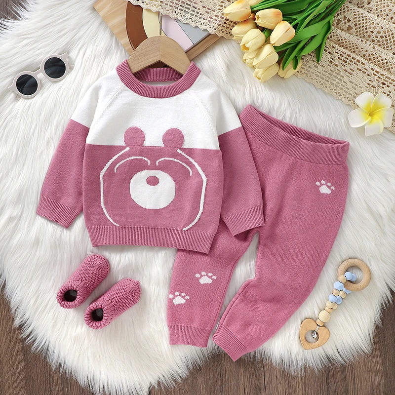 Spring Autumn Baby Girls Clothes Casual T-Shirt Pants Shoes 3Pcs/Sets Toddler Boys Sports Costume 1-3Y Newborn Infant Tracksuits