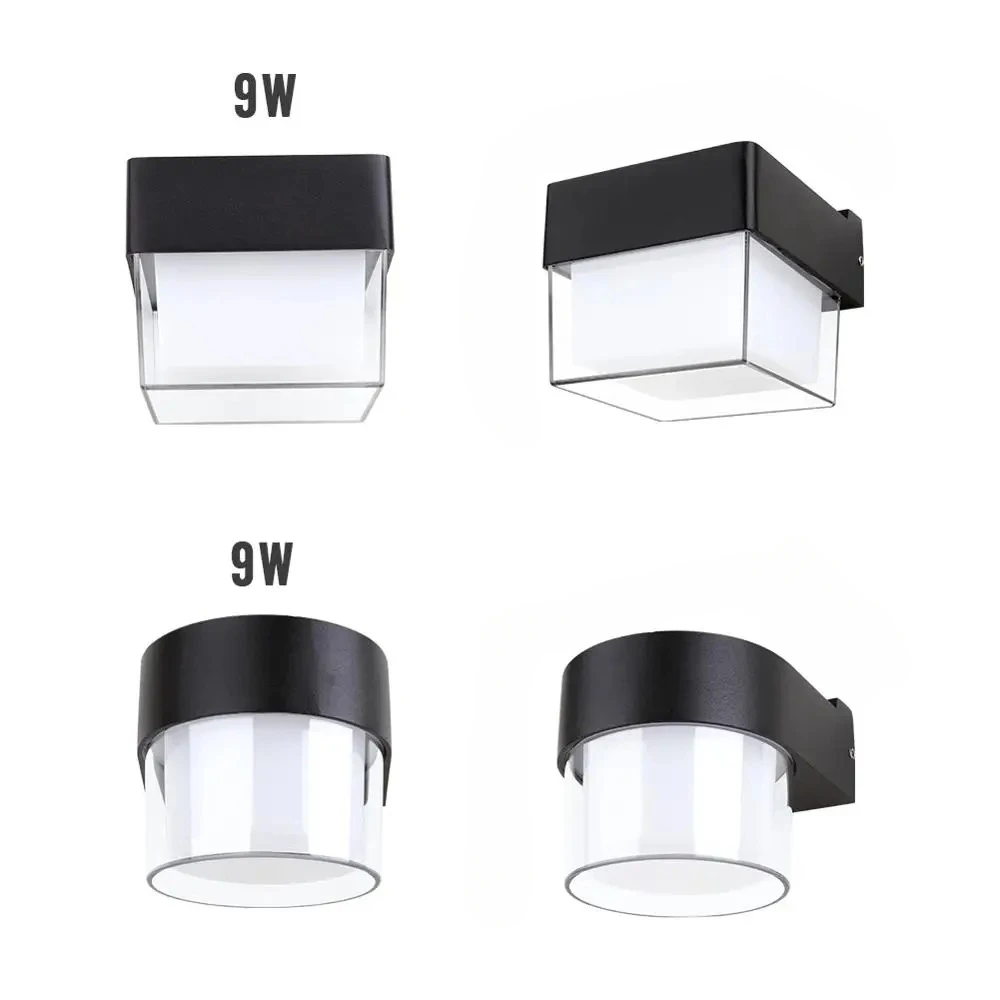 

USB Recharge Wall Lamp Switch Indoor Acrylic Night Lights Bedroom Bedside Wall Sconce Nordic LED Wall Light