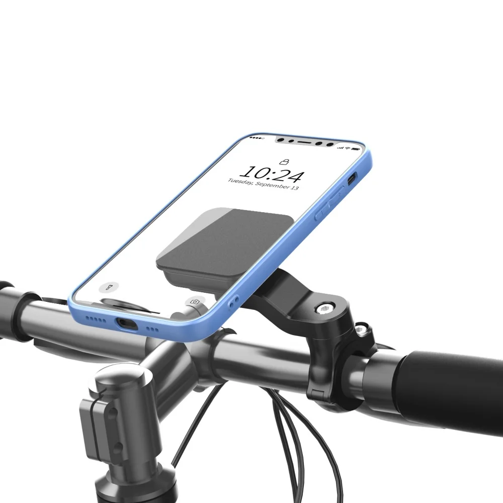 Magnetischer Telefonhalter für Fahrrad, Mountainbike, Telefonhalterung, Ständer, Motorrad, Roller, Lenkerhalterung, Schnellverschluss, Lösen Sie Ihre Hände frei – Detail 14