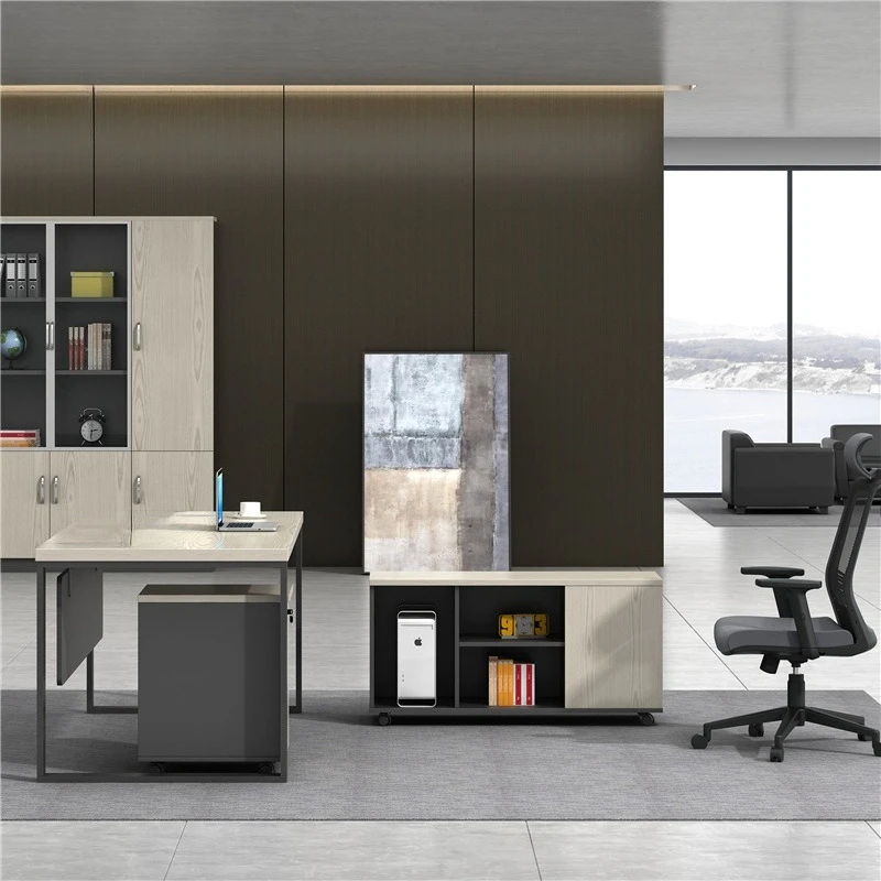 طاولة مكتب رئيسية بسيطة وحديثة مكتب وكرسي مجموعة طاولة المشرف طاولة مدير مكتب كبيرة أثاث المكاتب