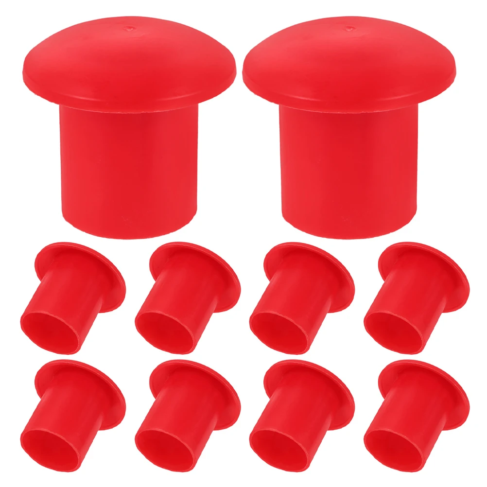 50pcs Rebar Protection Caps Plastic Safety Covers Construction Accessories Protective Ends Steel Bar Wear Resistant
