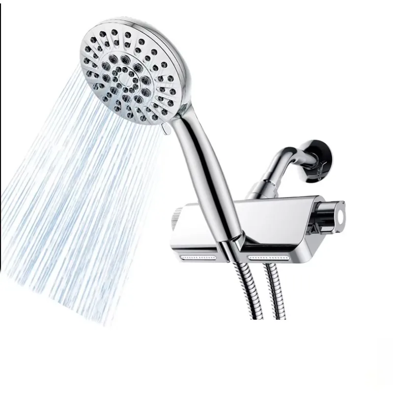 Luxury Large Handheld Shower Head High Pressure Water Saving Eco-Friendly ABS Plastic Filter for Bathroom for Hard Water
