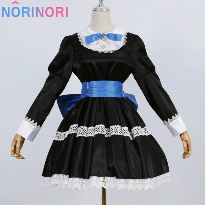 Anime Panty & Stocking with Garterbelt Younger Sister Anarchy Stocking Cosplay Costume Gothic Maid Lolita Dress Wig Long Socks