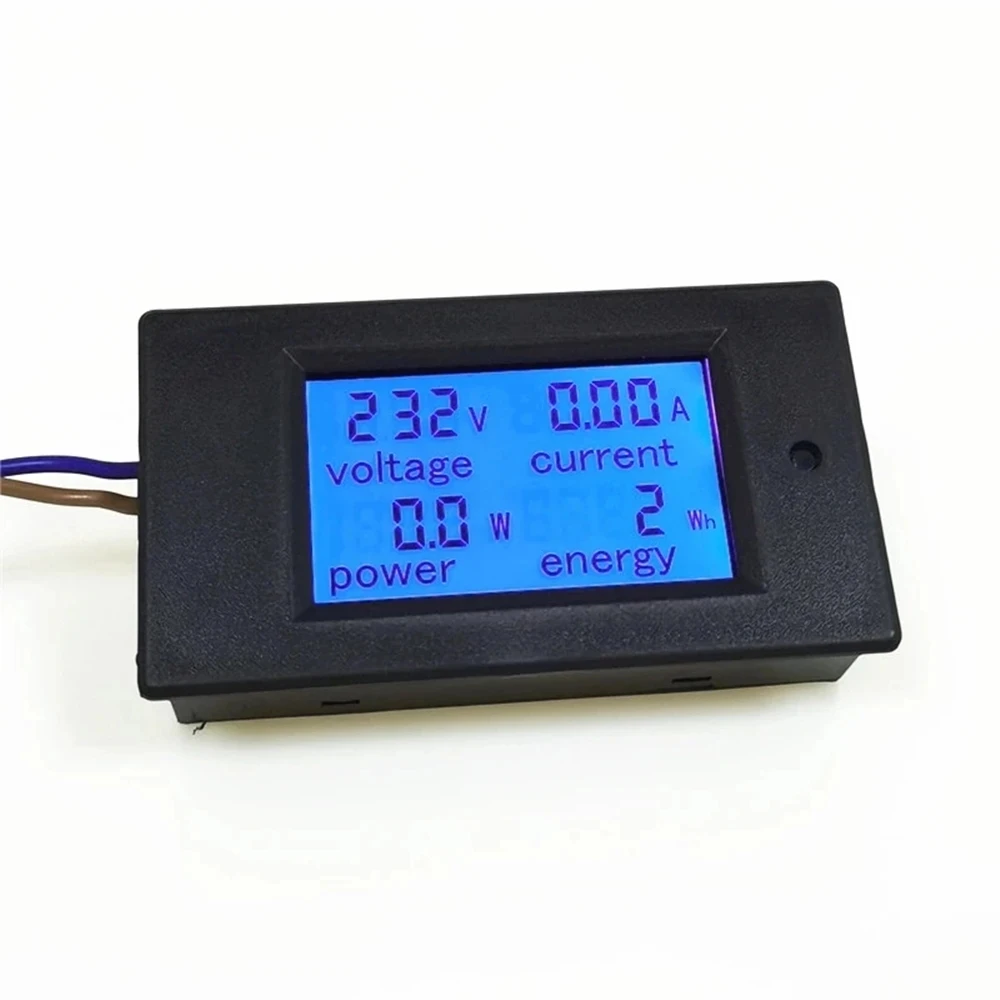 PZEM-021 AC Single Phase Digital LCD Ammeter Voltmeter 80-260V 20A 4IN1 Electric Volt Amp Meter Power Kwh For Homekit