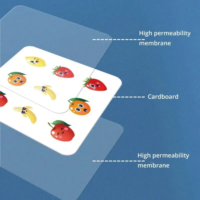 Jeux de société fruits enfants jouets éducatifs maître couleur correspondant Parent-enfant exercice de pleine conscience interactif