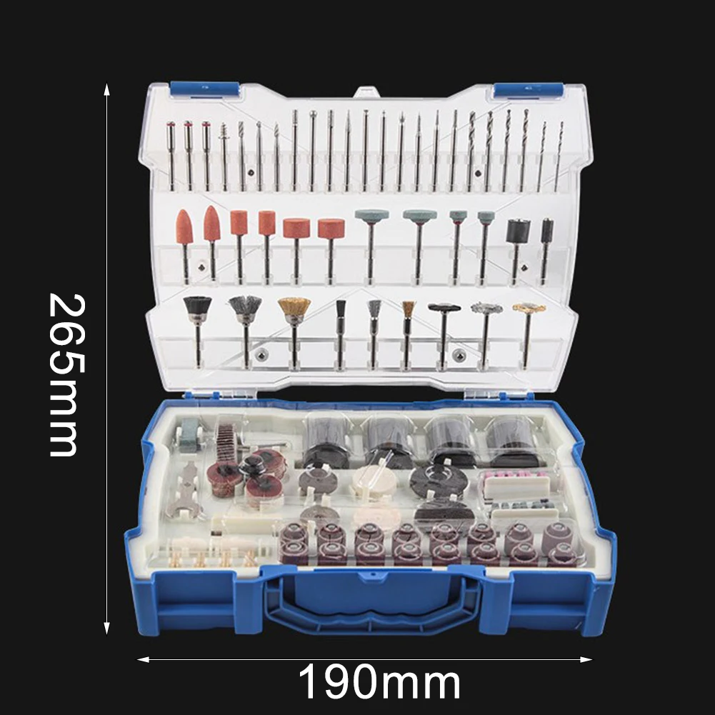 365 Piece Rotary Tool Accessory Kit Grinding Cutting Polishing Engraving Bits Set For Electric Drill For Multi Purpose DIY