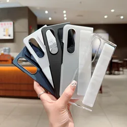 Silicone Wristband Phone Case For Samsung Galaxy Z Fold 7 6 5 4 3 Shell 2 in 1 Combo Hard PC Shockproof Cover