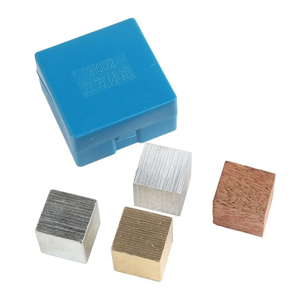 The Tools Material Density Equipment Aluminum Block Physical Cube Blocks Copper Teaching Toy Scientific Child