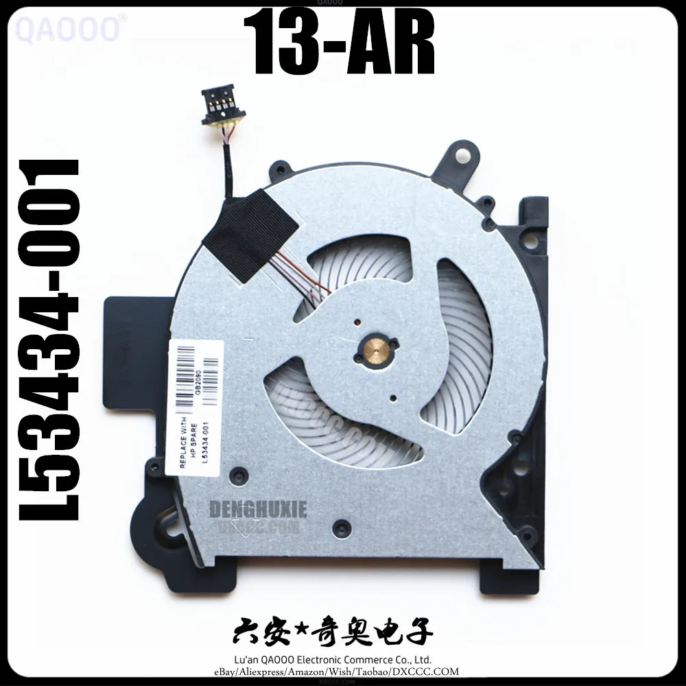 

QAOOO L53434-001 CPU FAN FOR HP TPN-W141 13-AR 13-AR0003LA 13-AR0007CA 13-AR0077AU 13-AR0109AU 13-AR0305NG CPU COOLING FAN