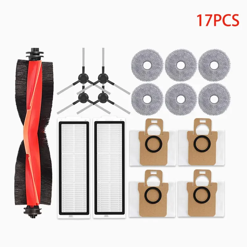 Voor Xiaomi Robot Vacuüm X20 Max/D109GL Onderdelen Accessoires Hoofdborstel Zijborstel Hepa Filter Mop Doek Stofzak Vervanging