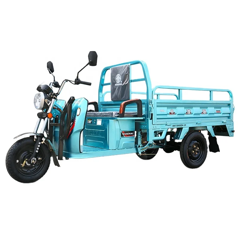 2024 Big Powerful Big Battery Express Delivery 3 Wheels Electric Tricycle For Cargo