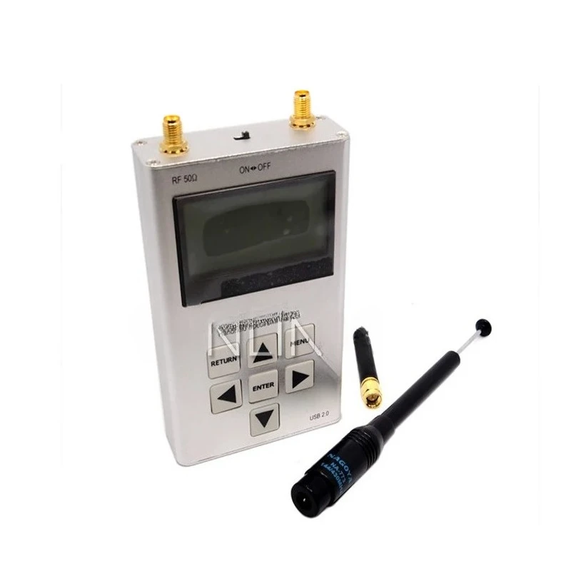 Portable Spectrum Analyzer 15-2700 MHz 112KHz - 600MHz Handheld Digital Spectrum Analyzer With LCD Display 113*70*25mm G3