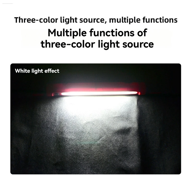 ABAE-Work Light For Mechanic,LED Work Lights,4400Mah Rechargeable Magnetic Light Bar,Automotive Tools Cordless Underhood