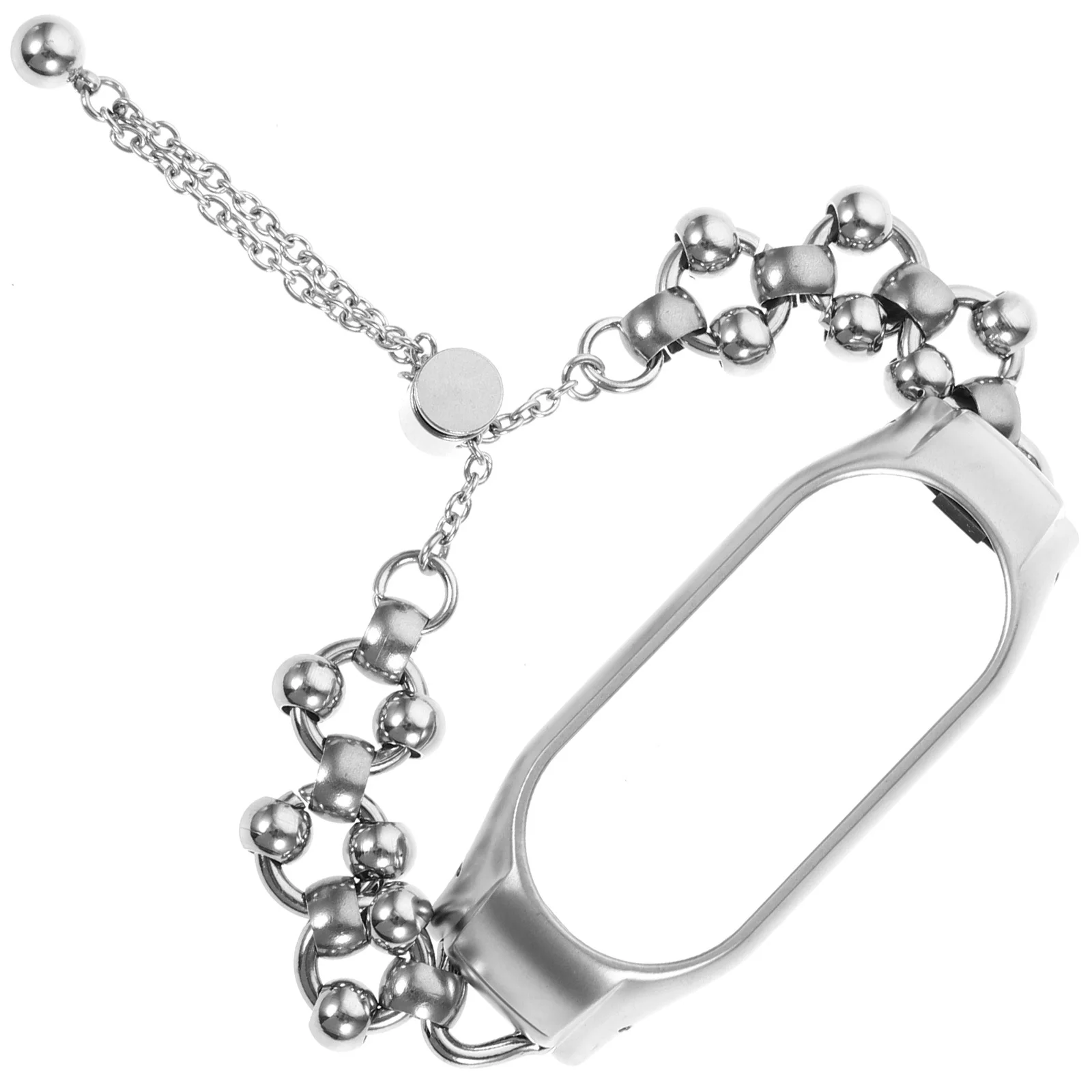 สายนาฬิกาสแตนเลสที่ทนทาน สายรัดข้อมือทดแทนโลหะ 7 สายนาฬิกาแบบปรับได้ที่ทนทานต่อการสึกหรอ