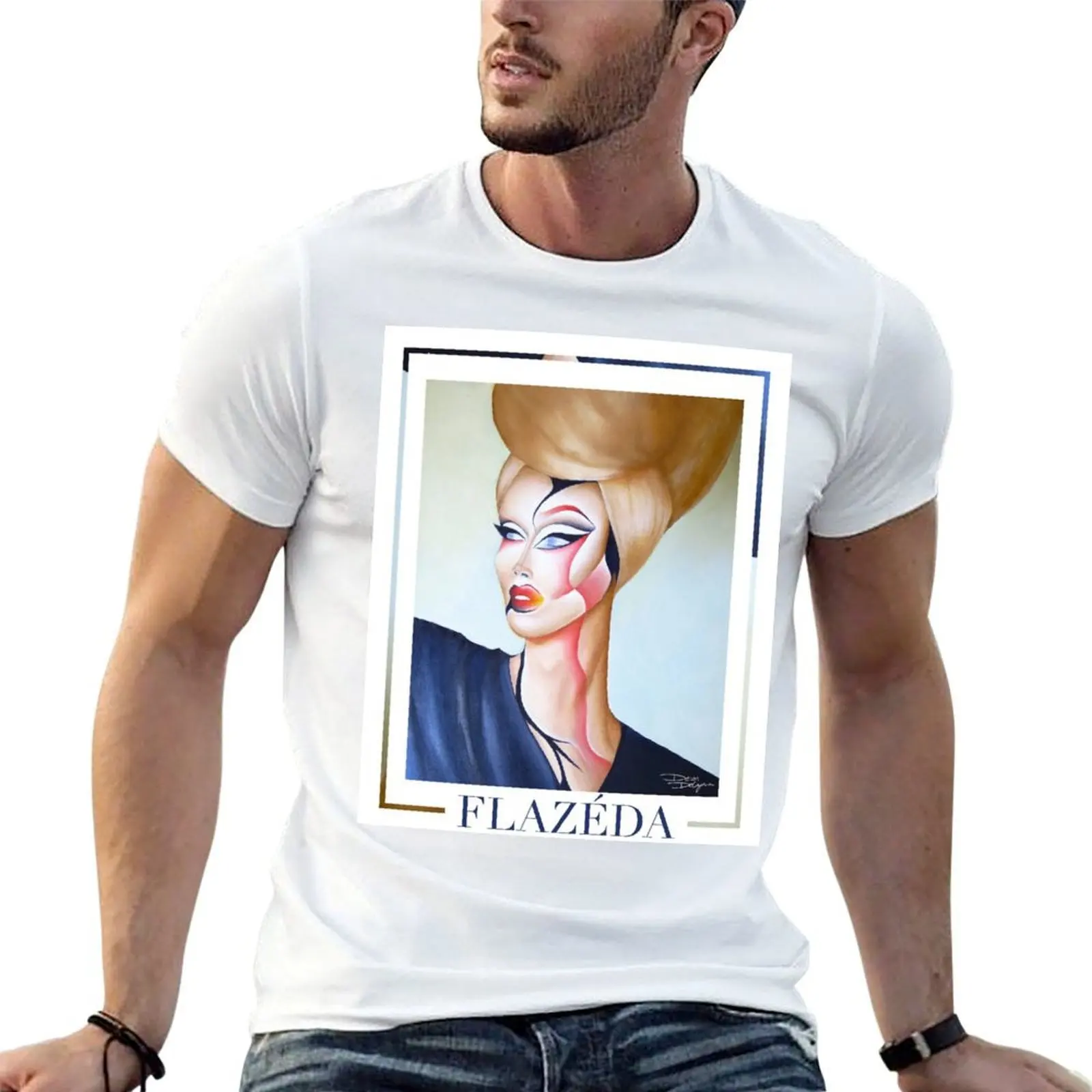 Pearl Flazeda T-Shirt Trend Art Print T-Shirt