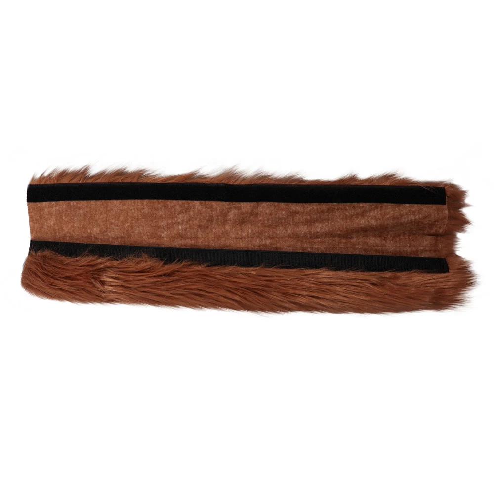 Movie Space Battle Chewbacca Cosplay Shoulder Strap Brown Fur Costume Accessories Outfits Props Disguise Halloween Carnival view 6