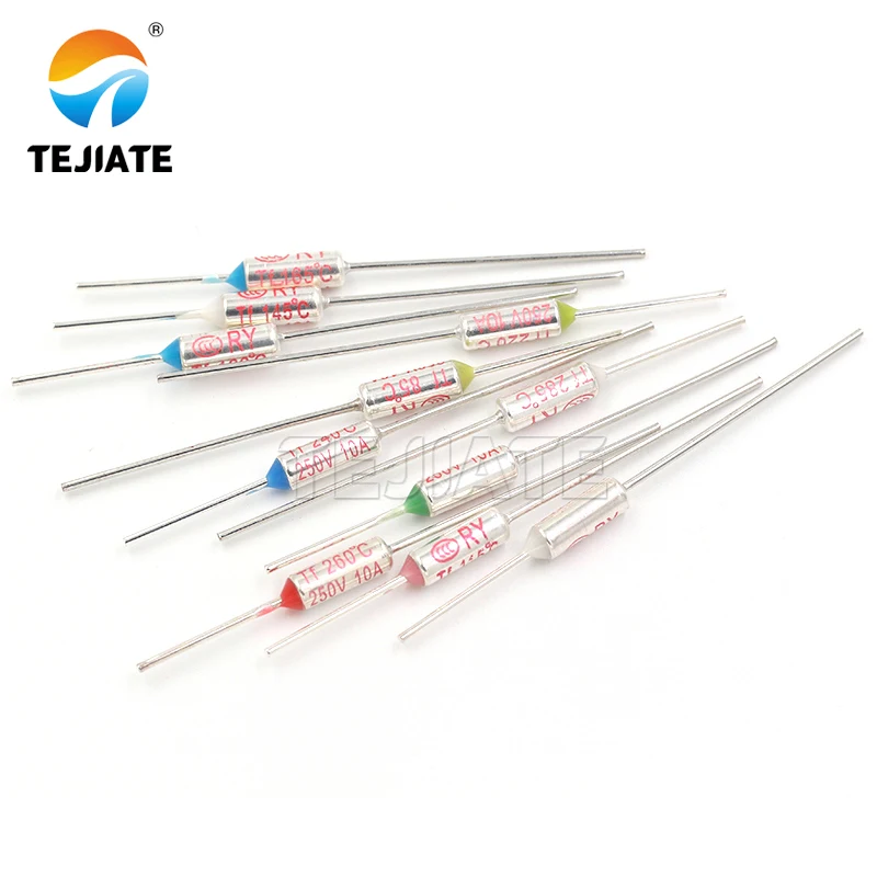 5pcs TF 열 보호 RY-142 172 185 192 도 10A 250V 밥솥 온도 퓨즈 보험