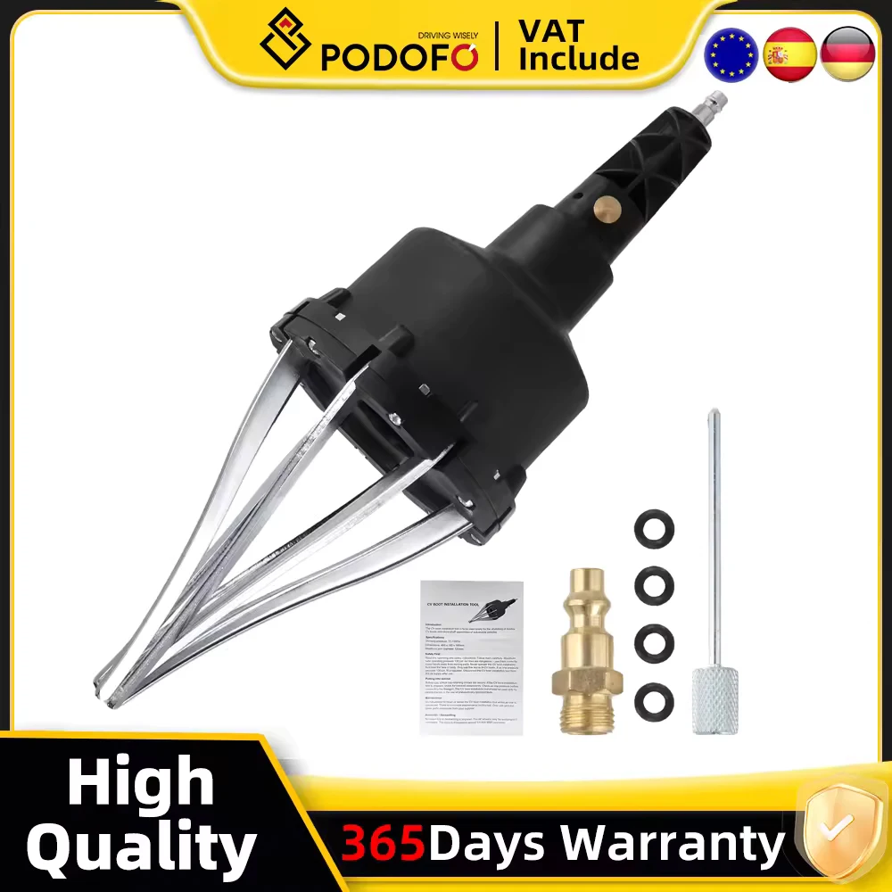 Outil d'extension de retrait d'installation de botte de Joint CV pneumatique, outil d'extension de retrait d'essieu CV, extenseur d'épandeur de botte CV pour voiture à boule extérieure