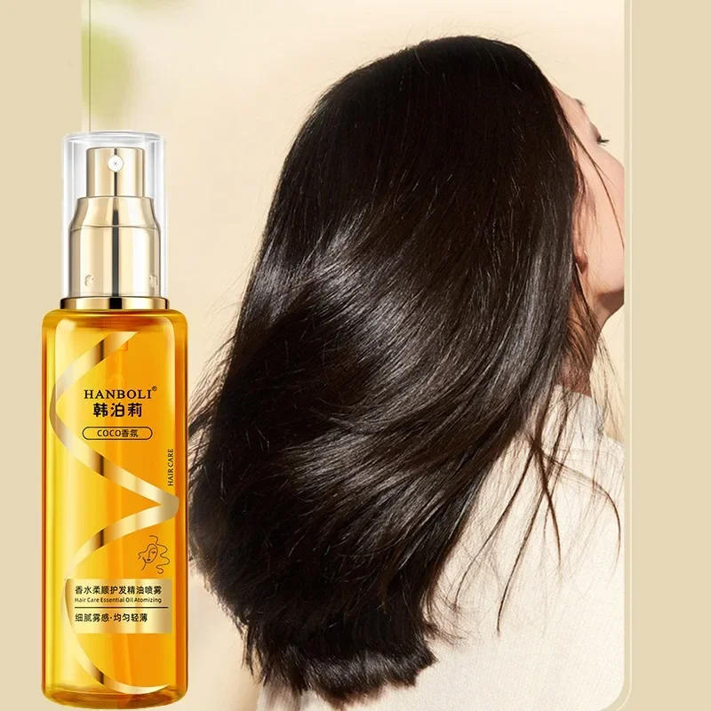 

100ml Premium Harmless Hair Oil Spray Scented Nourishing Conditioning Oil Deeply Moisturizing Hair Curly Sheen Spray Gift Women