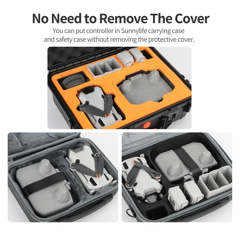 Osłona przeciwsłoneczna pilota 2 w 1 do DJI RC N3/N2/N1/MINI 4K/4 Pro/Neo/AIR 3S Osłona przeciwsłoneczna Osłona przeciwsłoneczna Akcesorium — zdjęcie produktu 5