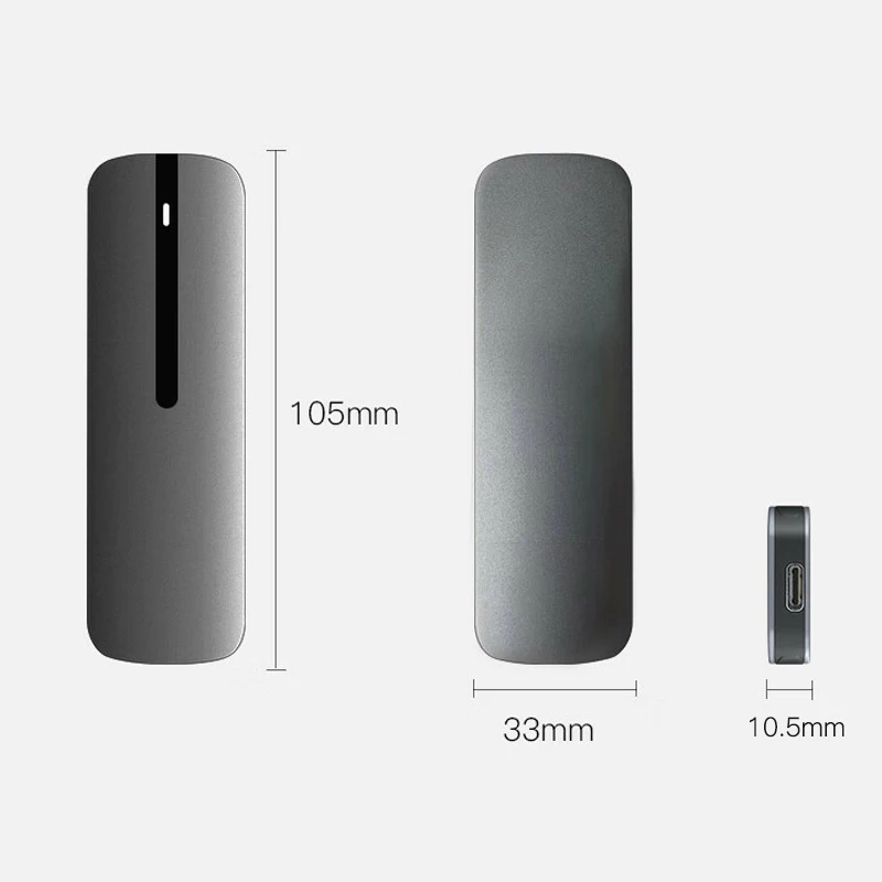 Portable M.2 NGFF SSD PSSD 256GB 512GB 1TB Disque Dur Externe Ssd High - Speed Data Transfer for Phone