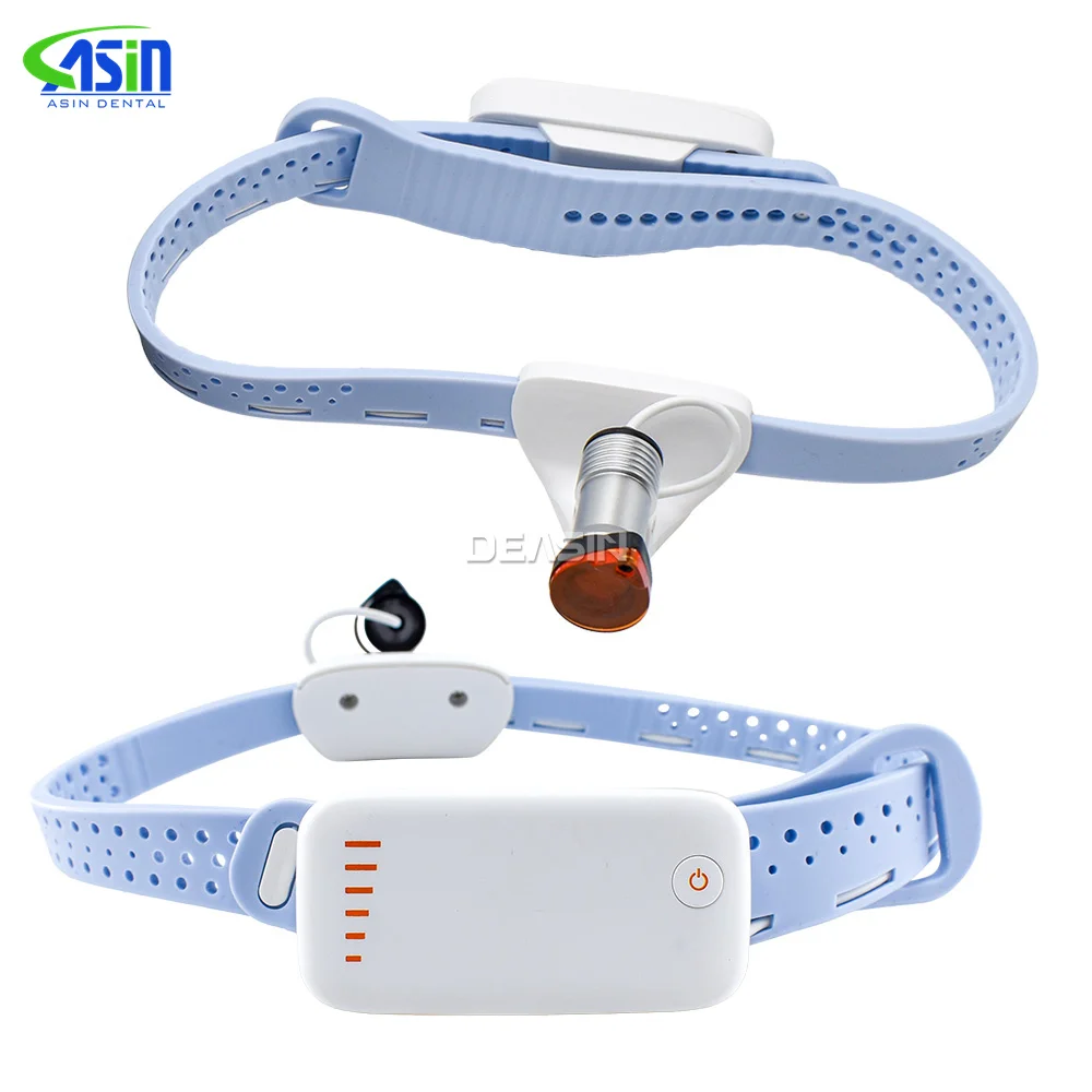 DEASIN 5W Wireless Ultra-light LED High-brightness ENT Surgical Plastic Otolaryngology Headband